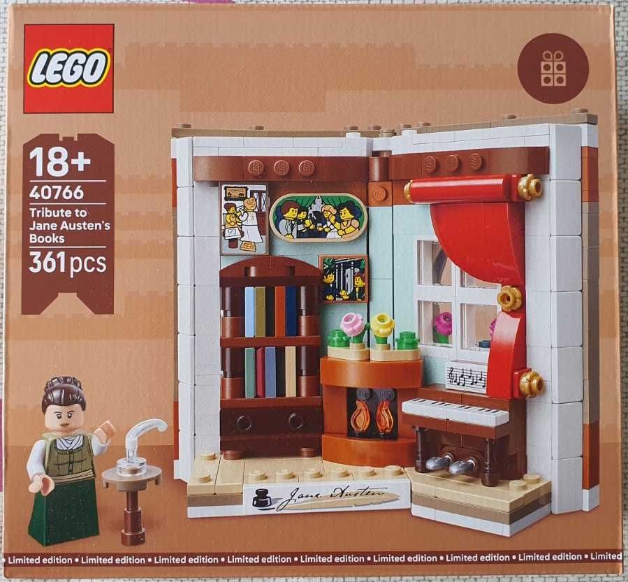 Lego 40766 GWP Hołd dla książek Jane Austen