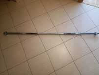 Gryf prosty stalowy 168cm, średnica 25mm