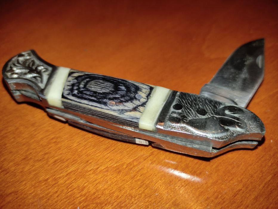 Nóż składany scyzoryk myśliwski wędkarski uniwersalny kolekcjonerski