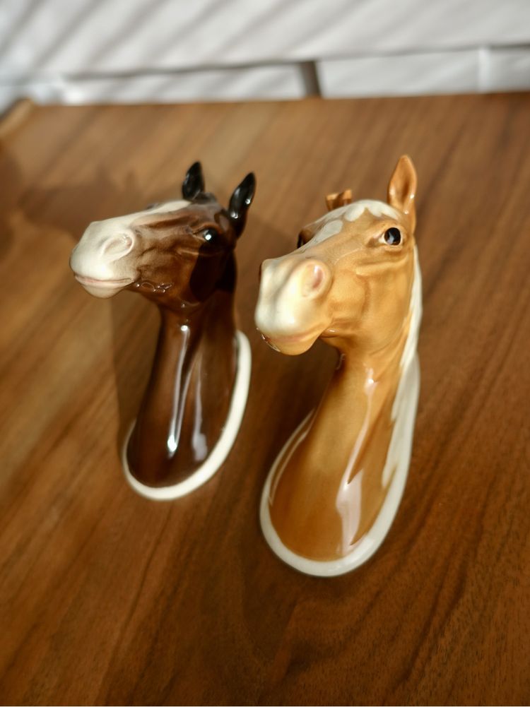 Konie porcelana angielska Beswick figurki porcelanowe ozdoba na sciane