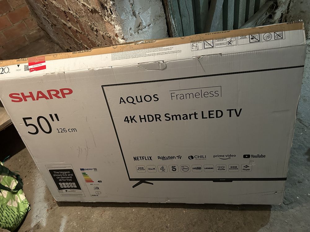 Telewizor Sharp 50 cali 4K HDR Smart LED TV