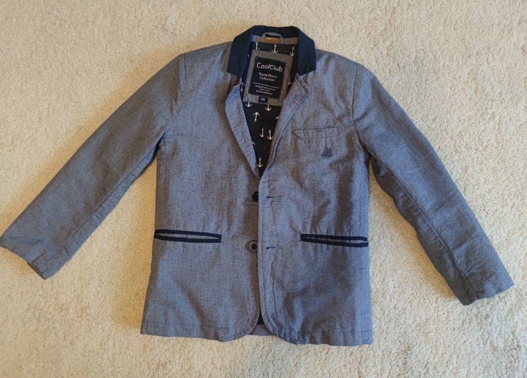 Garnitur CoolClub H&M Cubus marynarka spodnie