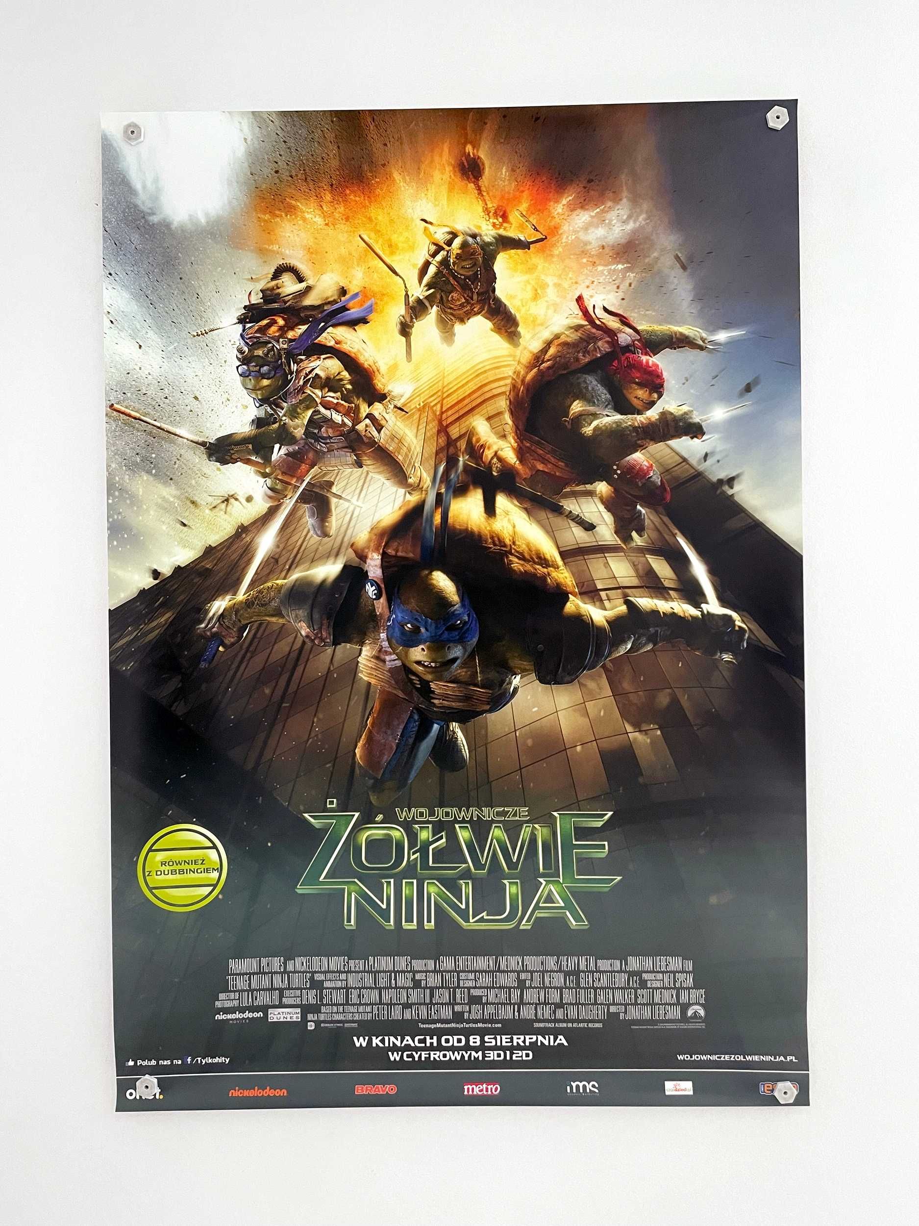 Wojownicze żółwie Ninja / Plakat filmowy