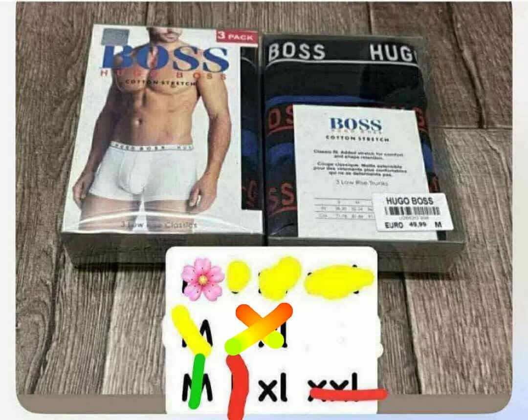 Bokserki męskie 3 pak XL wyprzedaż