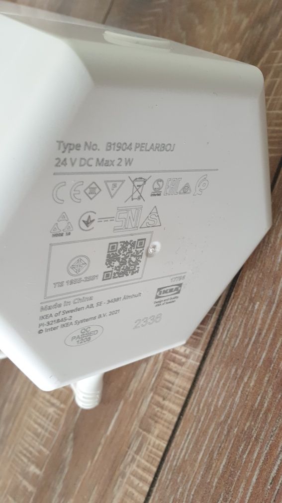 Lampa led PELARBOJ Ikea