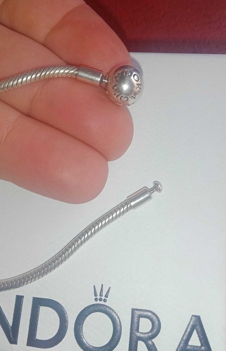 Pulseira Pandora Original com caixa T 18