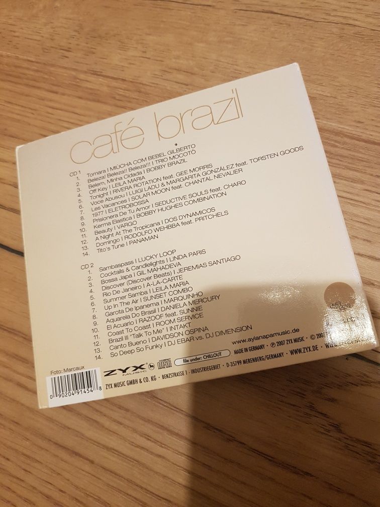 Składanka Cafe Brazil 2 cd