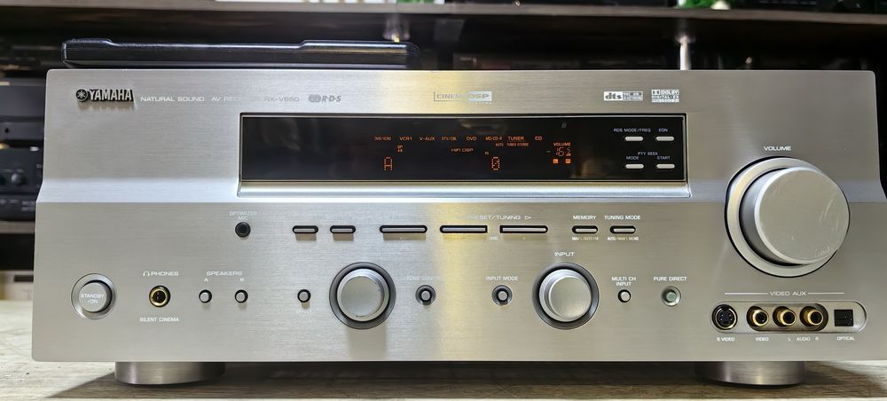Ресивер Yamaha RX-V650/4Ω/Optical/пульт