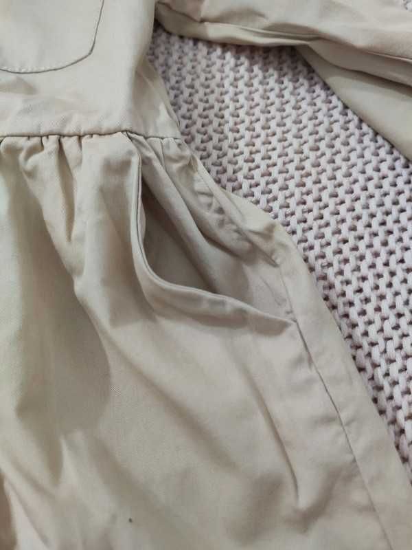 Śliczna sukienka H&M 122 beżowa