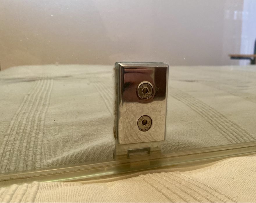 Porta de vidro temperado