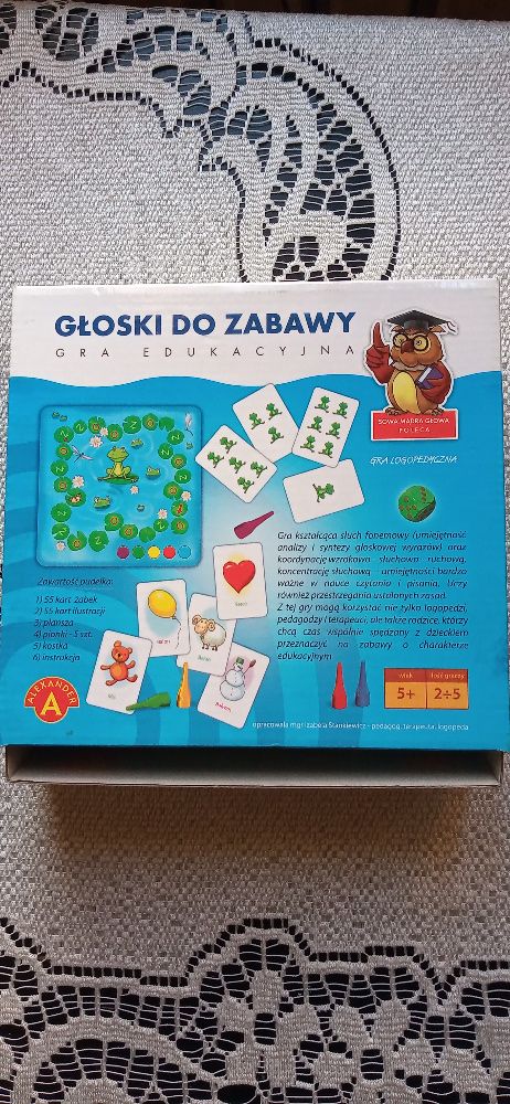 gra edukacyjna głoski do zabawy