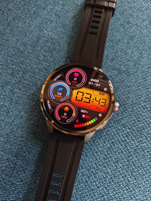 Smartwatch android 8/128gb nowy kam sim 4g wifi paski tętno ciśnienie