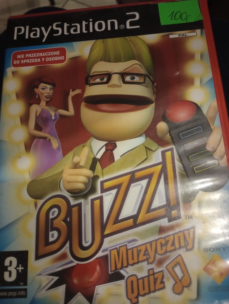 Ps2 BUZZ! Muzyczny Quiz PlayStation 2