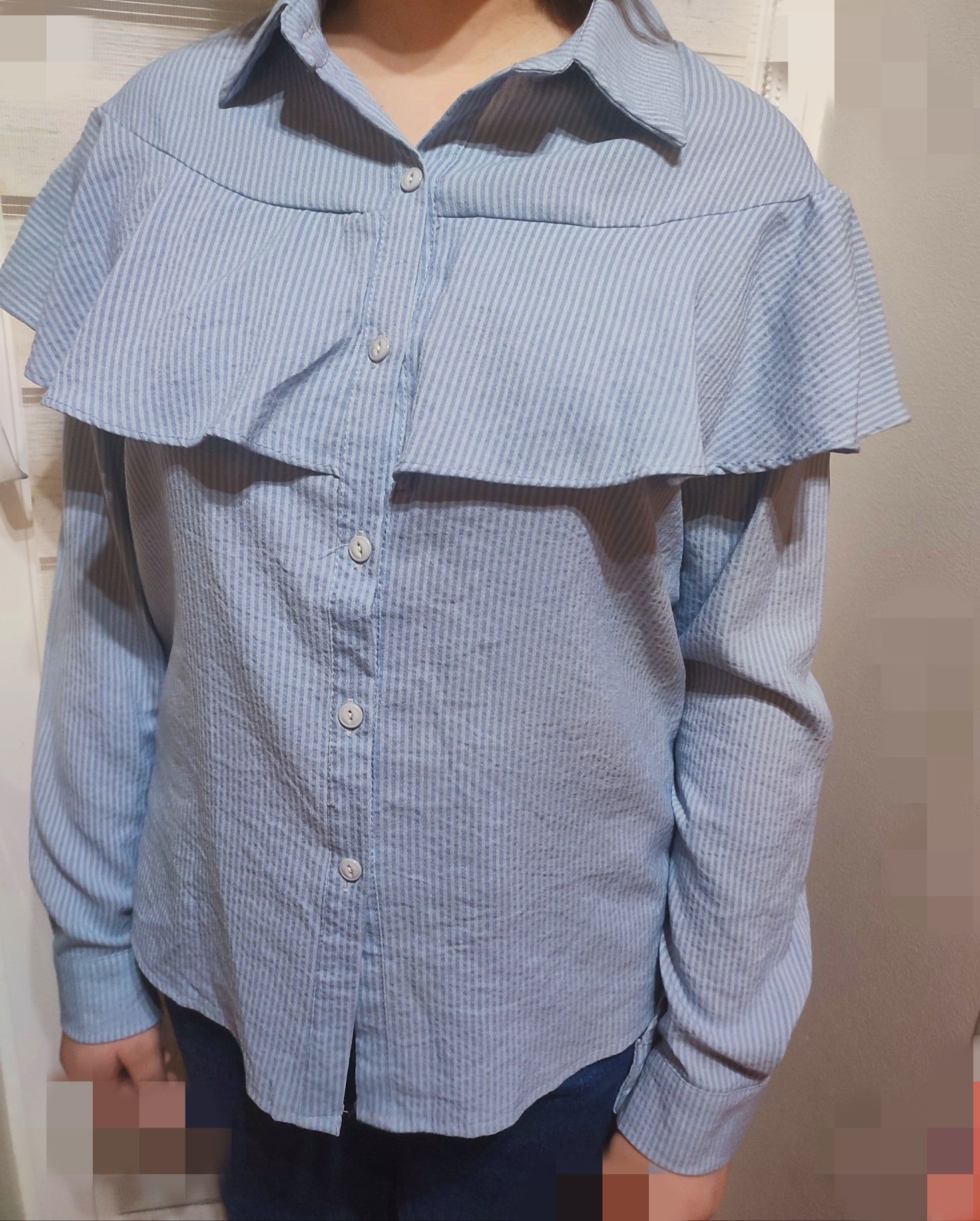 Блузка, рубашка для дівчинки р. 158-164