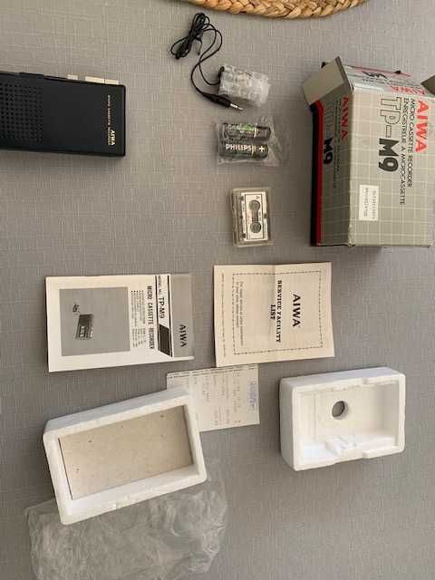 Dyktafon mikrofon kasetowy