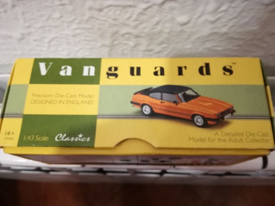 VANGUARDS Classics-Ford Capri Mk3 3.0S Orange-Ed. Ltd. 1600 Exemplares