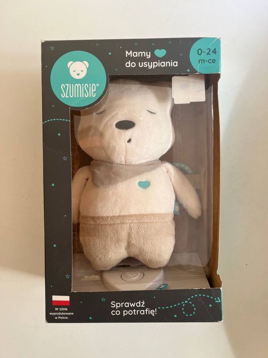 Іграшка My Hummy Franc бежевий з білим шумом