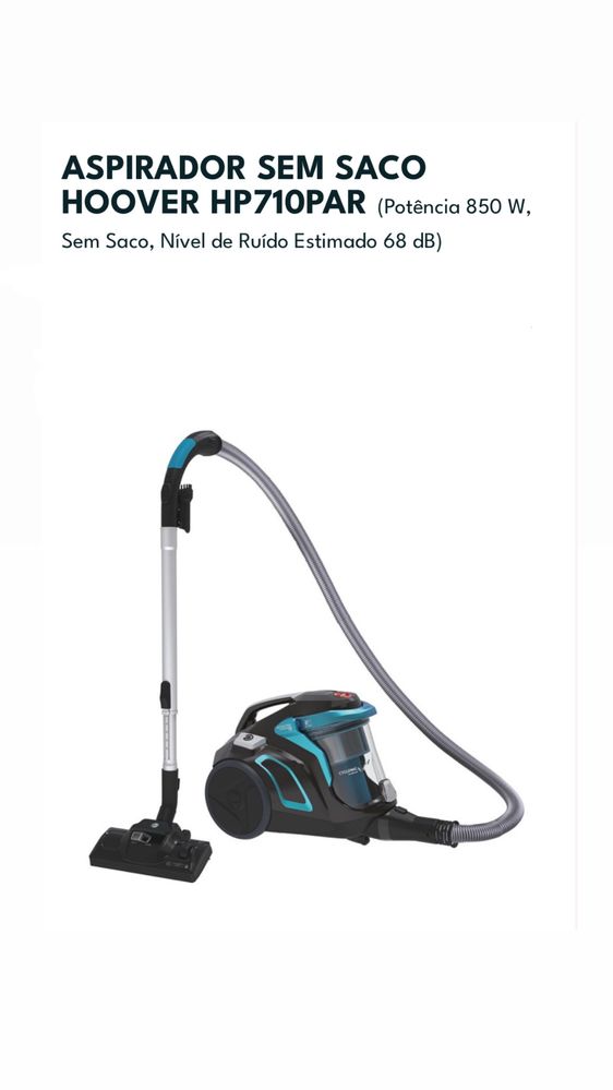 Aspirador sem saco Hoover HP710PAR