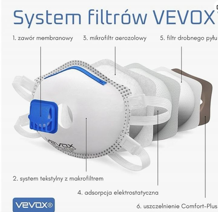 Maski Vevox 10 szt