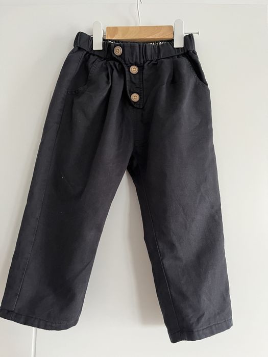 Eleganckie spodnie Zara roz. 98