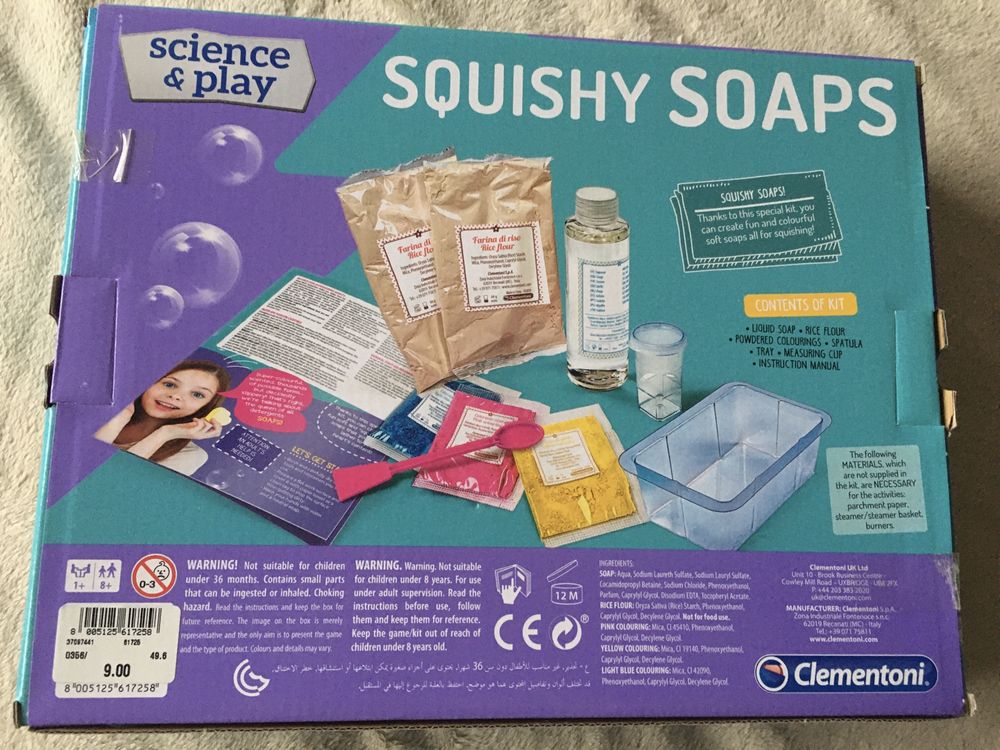 Новый набор мягкого мыла SQUISHY SOAPS