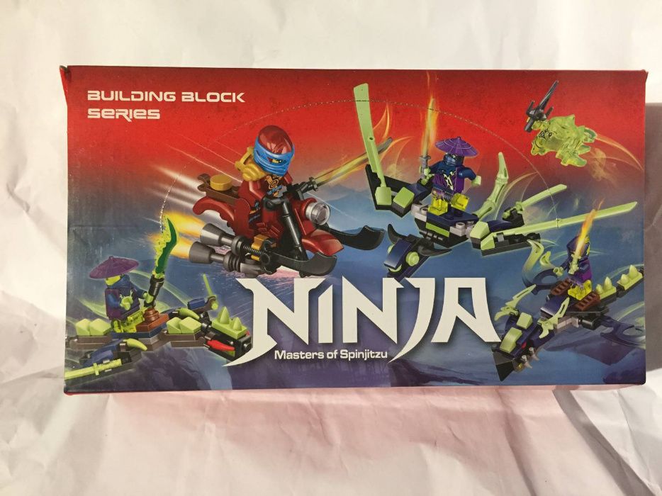 Figurki Ninjago - Super na prezent - Zestaw 6 sztuk - jakość jak Lego