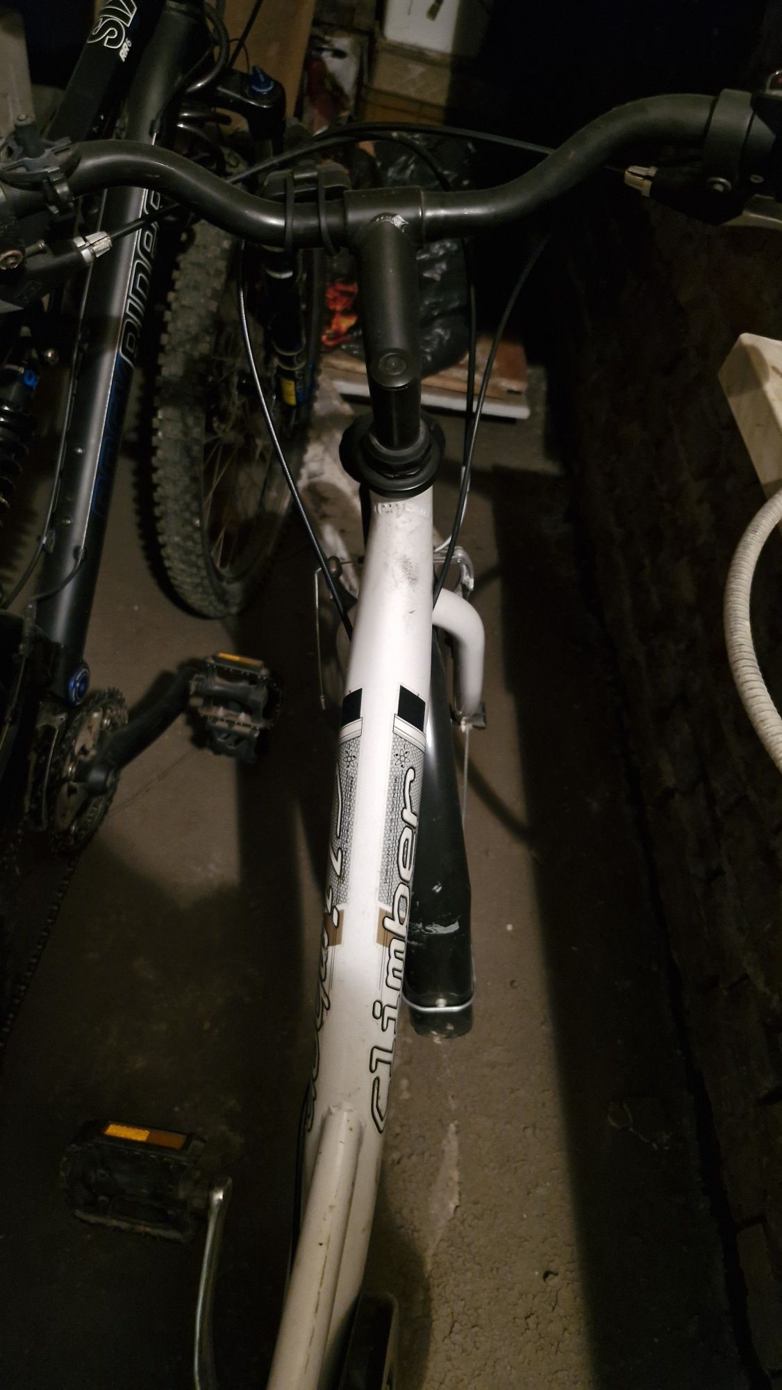 Rower miejski 26 wygodny super biały damka