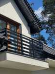 Barierki balustrady aluminiowe balkony balkonowe ze stali nierdzewnej