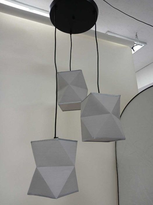 Люстра підвісна Sirius У 8909-3А BK на 3 плафони