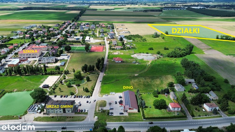 Działka budowlana z MPZP Wiśniewo