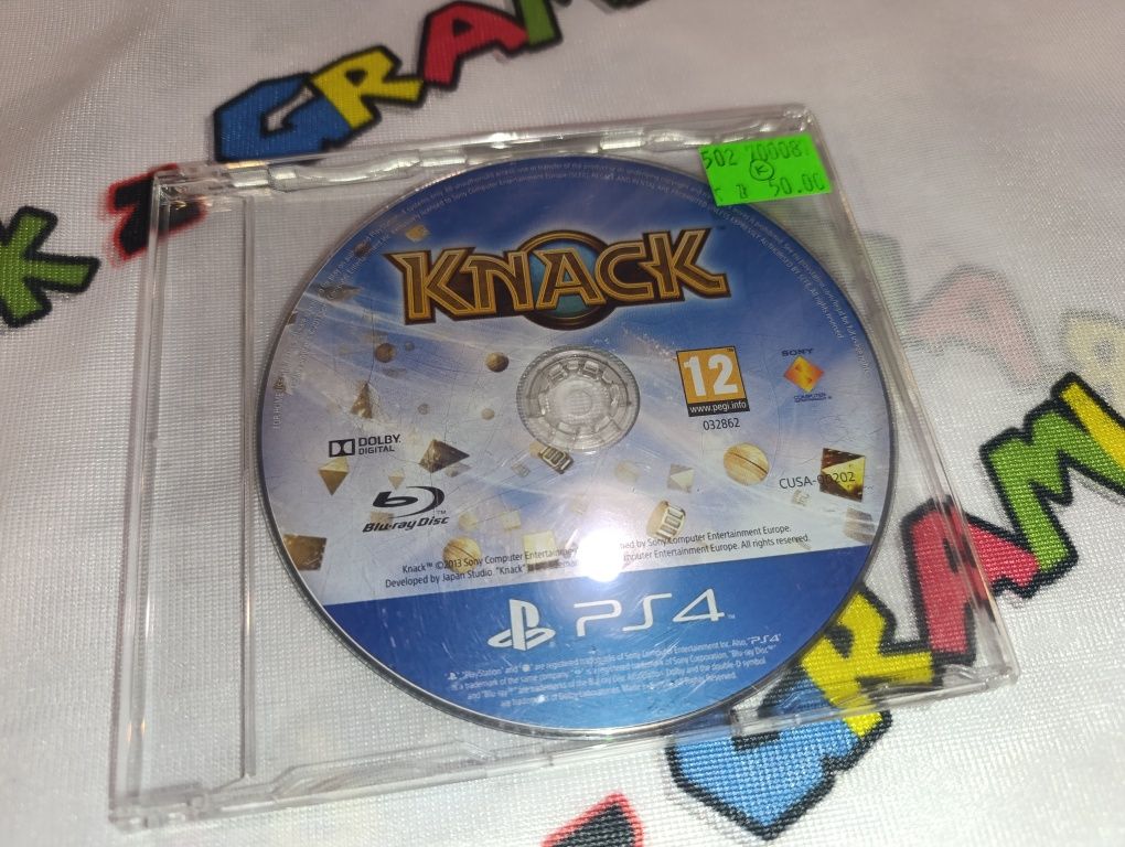 Knack PS4 (sama płyta) wszystko sprawne sklep kioskzgrami zamiana