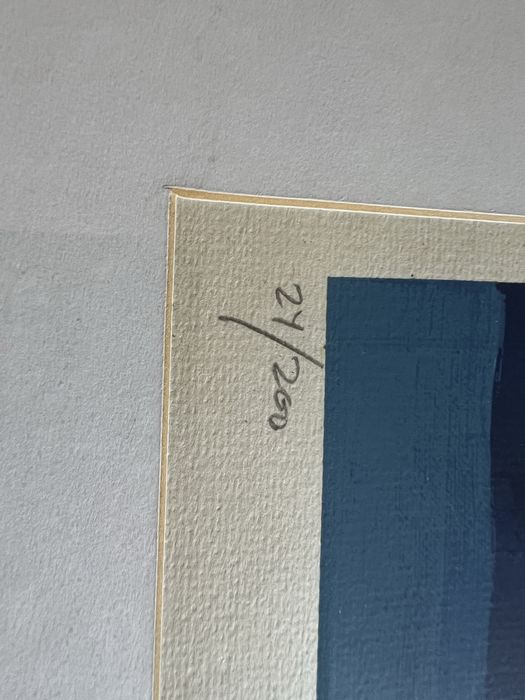 Serigrafia de Francisco Simões