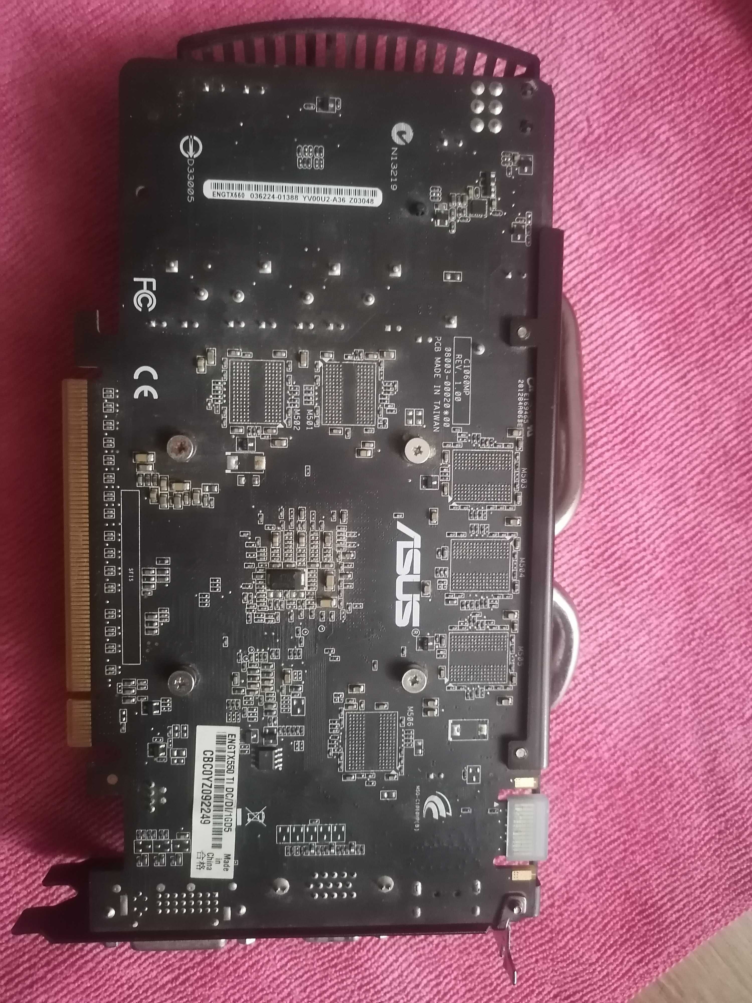 Відеокарта ASUS NVIDIA GeForce GTX 550 ti 1GB