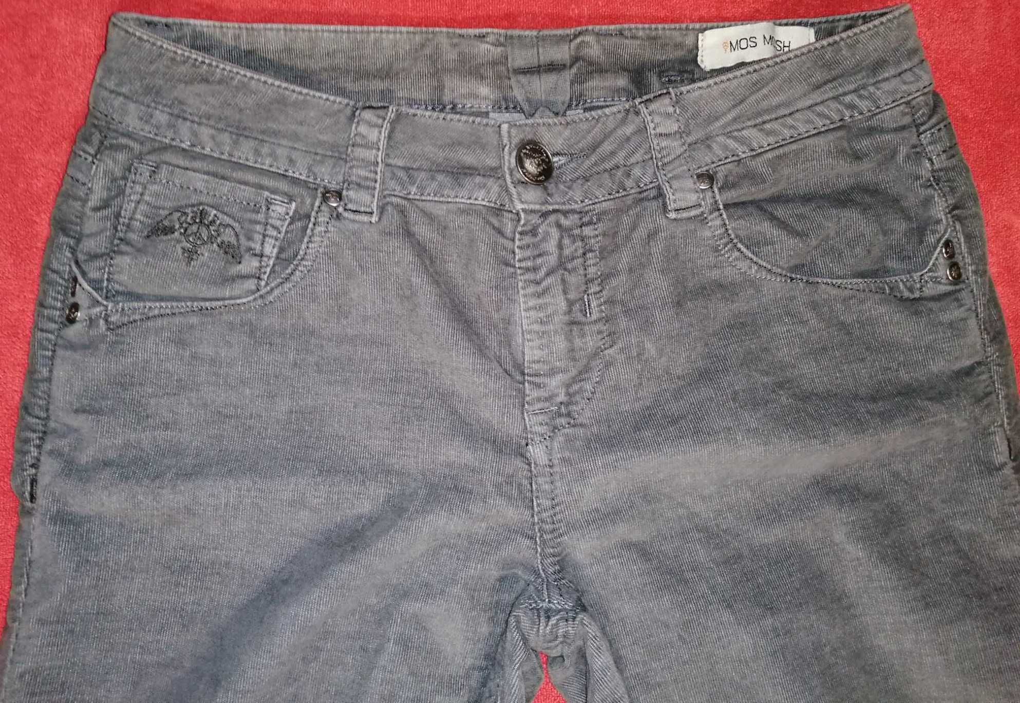 MOS MOSH Jeans Sztruksy Spodnie Damskie 28 Oryginalne Super Stan