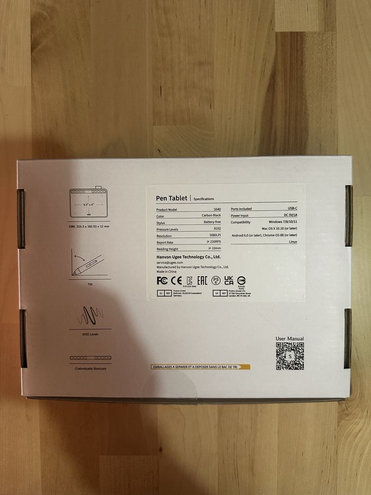 UGEE S640 PEN Tablet