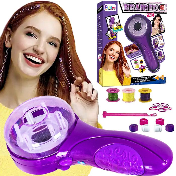 Zaplatarka Do Warkoczy Włosów Gumki Zaplatacz