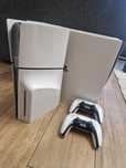 Ps5 playstation 5 slim z napędem jak nowa, pady