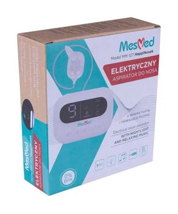 Mescomp Elektroniczny aspirator kataru do nosa MesMed MM-127 HappiNose