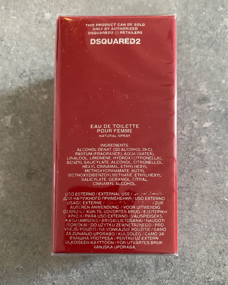 Nowe perfumy Red wood Dsquared2