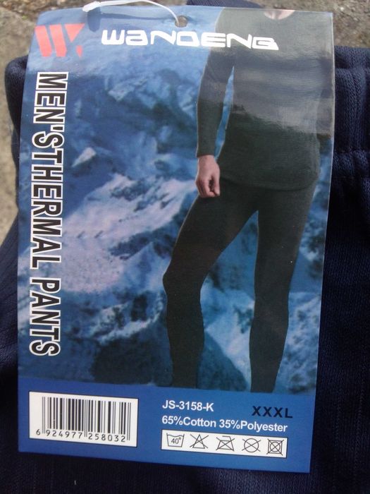 kalesony, getry męskie nowe