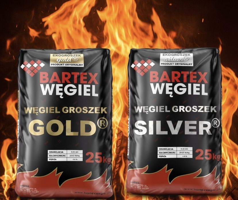 Ekogroszek BARTEX gold,silver