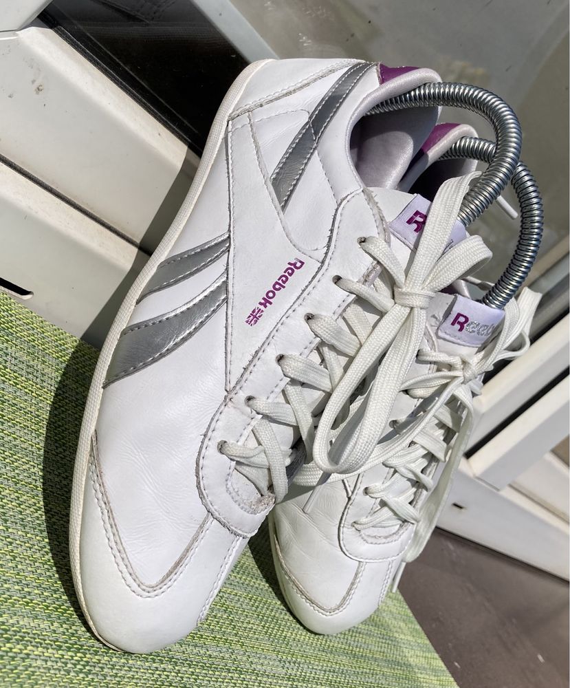 Tenisówki skórzane reebok rozm. 37