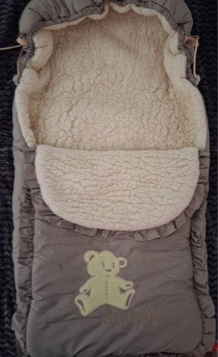 Зимний конверт на овчине