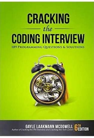 Cracking the Coding Interview. 6th Edition.Gayle Laakmann McDowell.