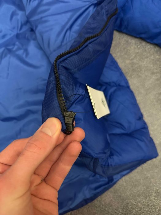 CP Company x Palace puffer чорна куртка пуховик сп компані пелес синя