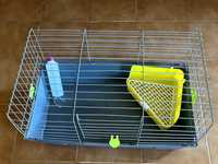 Gaiola para coelhos ou pequenos roedores usada
