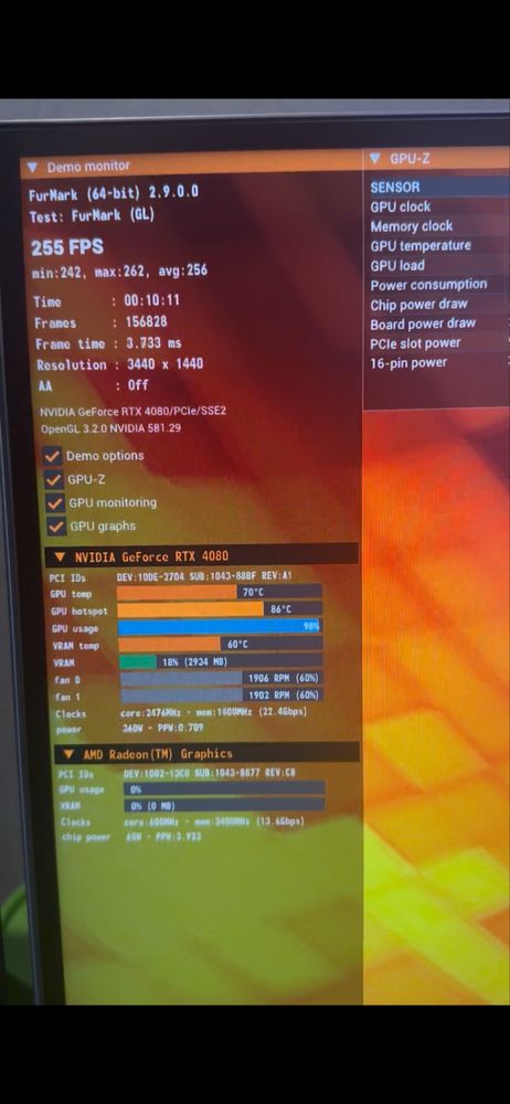Відеокарта RTX 4080 Strix