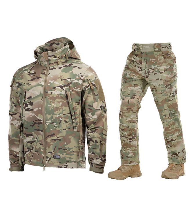 Костюм Soft Shel мультикам M-tac кепка helikon tex military multicam М