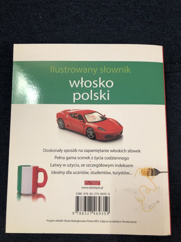 Ilustrowany słownik włosko- polski