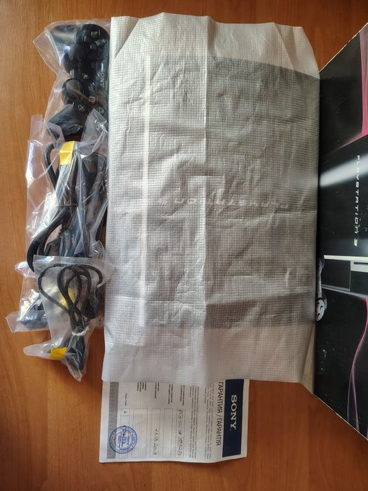 PlayStation 3 колекційний повний магазинний комплект  PS3, PlayStation